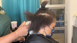 She Said It’S Time For A Change| How To Add Tracks Between Natural Hair | Hair Extensions Blending