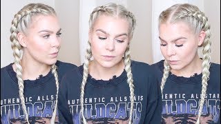 How To Dutch Braid With Hair Extensions | Everydayhairinspiration