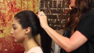 How To Do A Ponytail Using A Weft : Mane Street