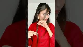 #Shorts Very Easy Hairstyle For Eid ❤️ | Hairstyle For Party #Youtubeshorts @Drama Queen Ilma