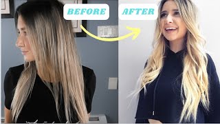 How To Make Beaded Weft Hair Extensions At Home! ((Super Easy))