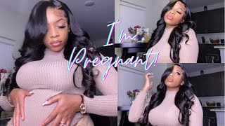 13X6 Hd Frontal Wig/ Layers & Detailed Baby Hairsft. West Kiss Hair|+Pregnancy Announcement