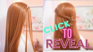 Simple Hair Tutorial Long Hair Step By Step  | Hairstyle Trick For Engagement Or Reception Bride