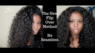 ♡ The New Flip Over Method !! Ft. Ondibu Hair | Tutorial