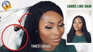 How Is This Even Possible?   - Tiniest Micro Braid Wig | Dimma Umeh