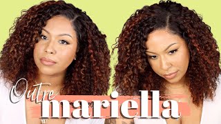 *New* Outre Melted Hairline Synthetic Hd Lace Front Wig - Mariella | Ft. @Stilllookingood58