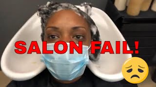 Natural Hair Salon...Fail!!! #My Journey To Find A Natural Hair Stylist