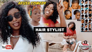 Hair Stylist | Afusa Comedy | Lolzzz