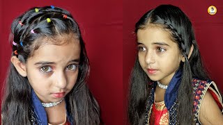 Stylish Hairstyles For Cute Little Girls Kids | Hairstyle For Girls | Long Hair Girls Hairstyle.