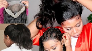 *New *360 Crystal Lace Wig!! A Circle Of Lace,Easy To Do A Bun* Body Wave Hair|Geniuswigs