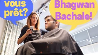 First Haircut In French Canada - The Story Of An Amazing Hair Stylist In An Everyday Salon!