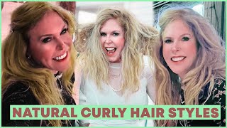Natural Hair Curly Hairstyles  | How To Fix Damaged Hair | No Heat Style #Lylux #Mothersday
