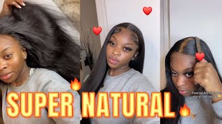 Flawless Frontal Wig Install On Dark Skin + Melted Hd Lace | Ft. Alimice Hair