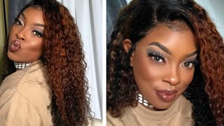 Boom Highlight Preplucked Virgin Human Hair 360 Lace Wig Feat.Afsisterwig