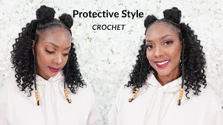 Must See!! | Protective Style | Crochet Ocean Wave Hairstyle 2022