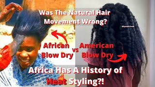 Natural Hair Community Wrong For Hating Heat? Is Heat Really A Real Enemy?