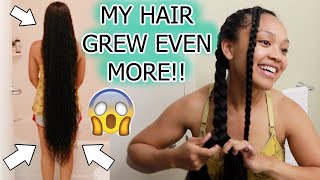 My Super Long Curly Hair! | Update Video + Braid Hairstyle