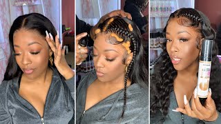 Super Melted! Pre-Customized Clean Hairline Hd Lace Wig Install Ft. Bestlacewigs