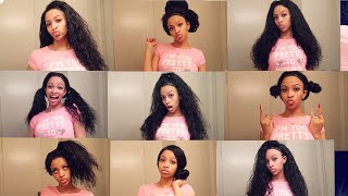 9 Easy Hairstyles For A 360 Lacefront Wig Ft Dyhair777