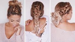 3 Hairstyles For Dirty Hair | Foxy Locks Extensions | Ashley Bloomfield