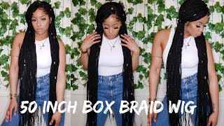 Hit Or Miss? | 50Inch Box Braid Wig | Sensationnel Box Braid Wig