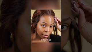 Sooo Realistic Hd Lace!! She Reviews Our Hd Lace Front Wig | Glueless Wig #Hairvivi #Shorts
