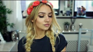 Festival Messy Braids Tutorial With Hair Extensions