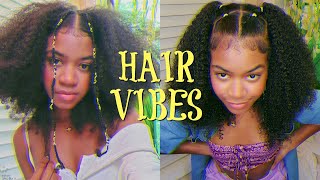 10 Easy Hairstyles For Natural Curly Hair ~ Creative, Cute, Aesthetic, Trendy, Unique [Summer 2020]