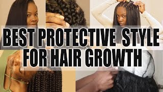 The Protective Style That Makes Hair Grow The Longest Vs. The Not So Good Ones