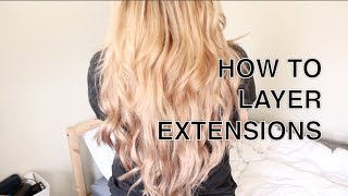 How To | Cut & Layer Hair Extensions