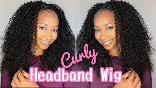 Luvme Hair Review: Curly Headband Wig | Is It Worth It?!
