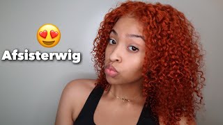 Ginger Orange Bob 360 Lacefront Wig Install Ft Afsisterwig ❗️