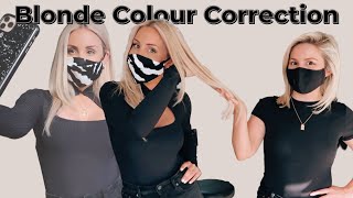Blonde Colour Correction | Life Of A Hair Stylist