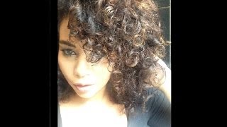 The Perfect Roller Set On Natural Curly Hair......Tutorial.......Curly Hairstyles