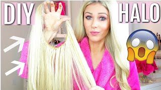 Diy Halo Hair Extensions | How To Make Your Own Halo