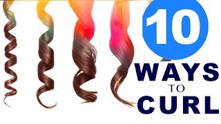 ★ 10 Easy Lazy Ways To Curl Your Hair   Hairstyles