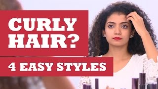 Easy Styles For Curly Hair - Get Stylish With Poornima Indrajith - Kappa Tv