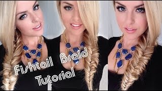 Easy Fishtail Braid! Detailed & Simple Tutorial - Fishbone Braid