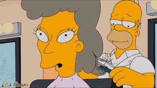 Homer Became A Hair Stylist!