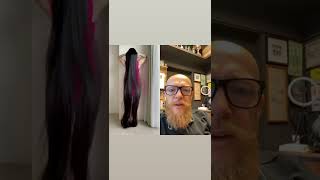 That Is Long Hair - Hairdresser Reacts To #Shorts