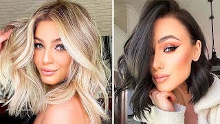10 Best Medium Haircuts That Will Up Your Style Game In 2022 | Shoulder Length Hairstyles