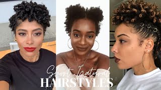 Very Pretty Short Natural Hairstyles 2022