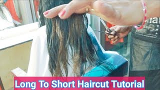 Long To Short Haircut For Beginners |Parul Chaudhary