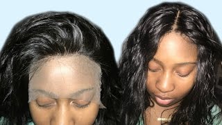How I Slay My 360 Frontal Wig | Laid Baby Hair And Edges