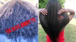 Tape Extensions On Natural Curly Hair |Sole Toscana|5K Giveaway