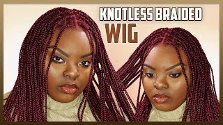 This Is A Knotless Braided Wig!  A Wig!!!!!!!!! | Fabulosity Hair Review | Joynavon