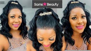 No Glue Required ||The Stylist Hd Lace Front Wig Kayla || Ft Samsbeauty.Com || Beautiebymark