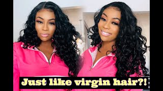 Under $50 Virgin Hair Dupe?! | The Stylist 13X6 Lace Wig Selena | Samsbeauty