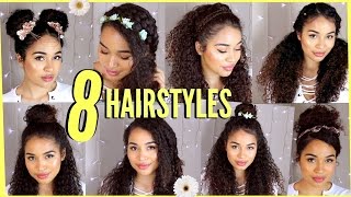 8 Spring/Summer Hairstyles For Naturally Curly Hair! By Lana Summer