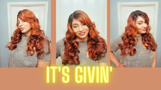 She Spicy  | Outre Color Bomb Synthetic Lace Front Wig Levana | Wig Review